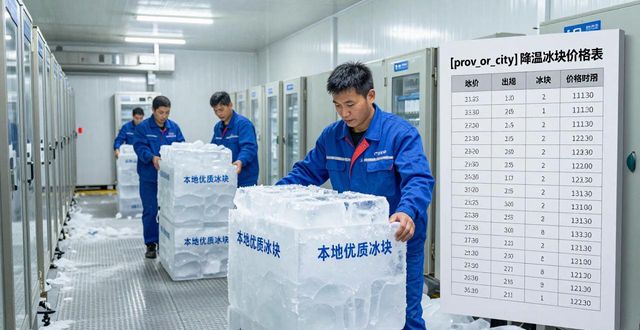 江宁区降温冰块多少钱一吨？本地制冰厂报价来了